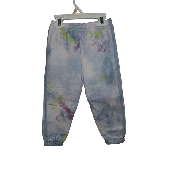 Adidas Toddler Girls 2T Jogger Pants Tie-Dye Blue Sweatpants NWT - Picture 11 of 11